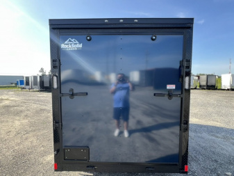 New NEW - 2026 ROCK SOLID CARGO 6x12 Tandem Axle Enclsosed Cargo Trailer w/ Super Stealth Pkg
