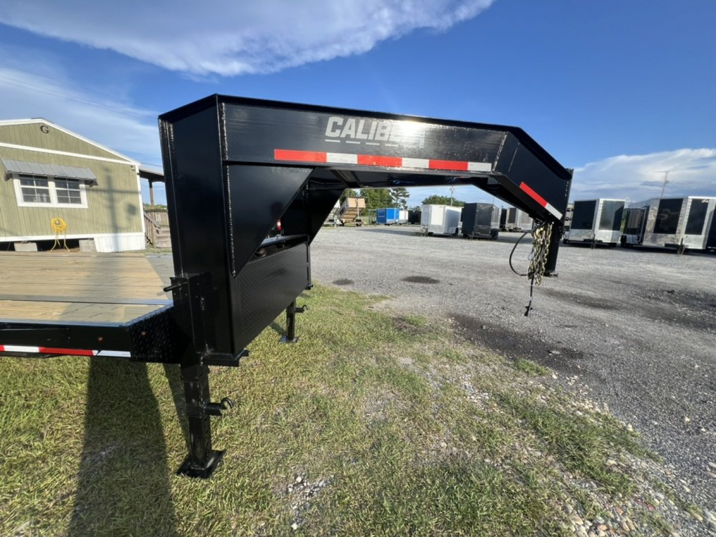 New 2026 Caliber Trailer Mfg 8.5x40 Gooseneck Equipment Trailer