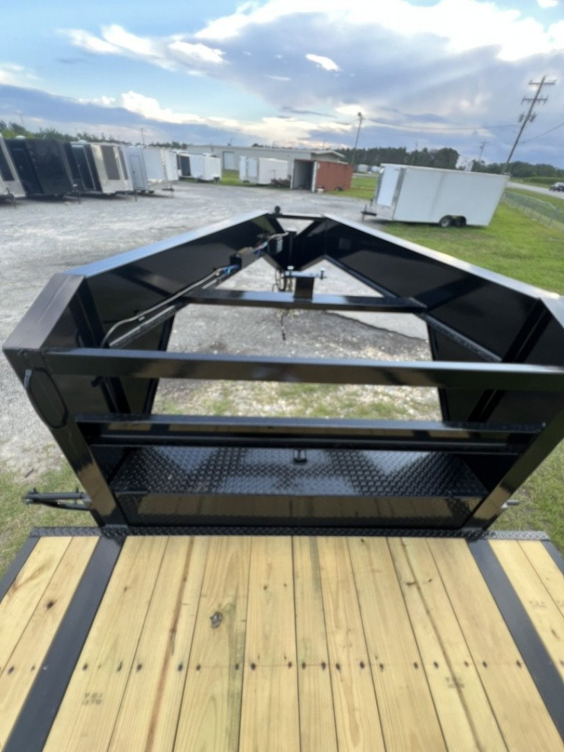 New 2026 Caliber Trailer Mfg 8.5x40 Gooseneck Equipment Trailer