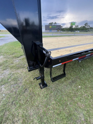 New 2026 Caliber Trailer Mfg 8.5x40 Gooseneck Equipment Trailer