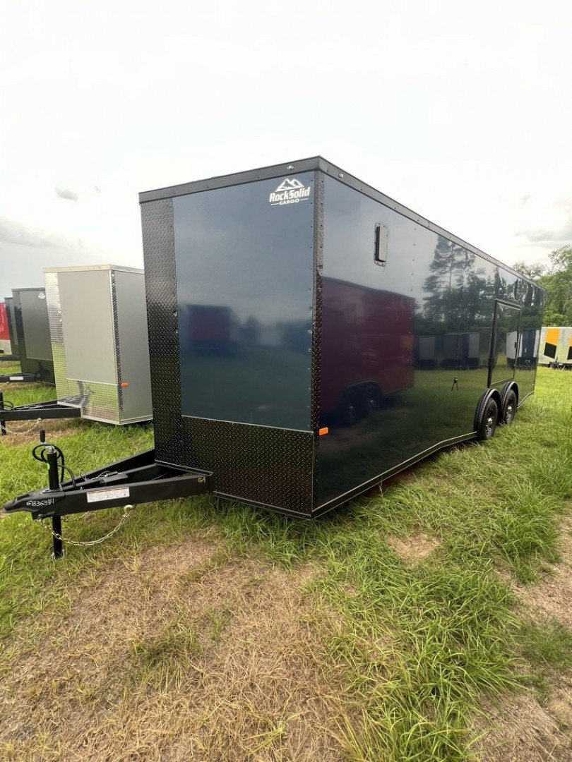 New 2026 Rock Solid Cargo 8.5x24 TA Car / Racing Trailer