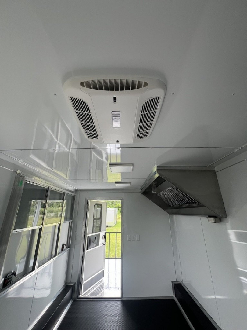 New 2026 Rock Solid Cargo 8.5x24 TA BBQ Trailer