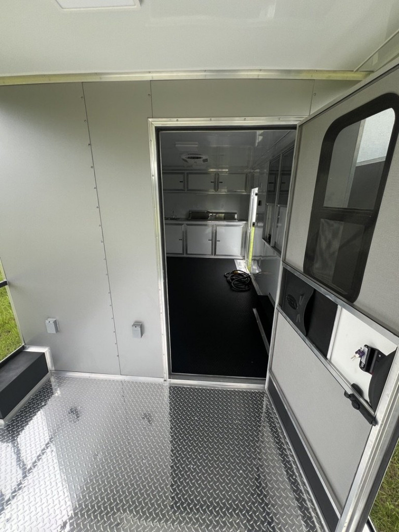 New 2026 Rock Solid Cargo 8.5x24 TA BBQ Trailer