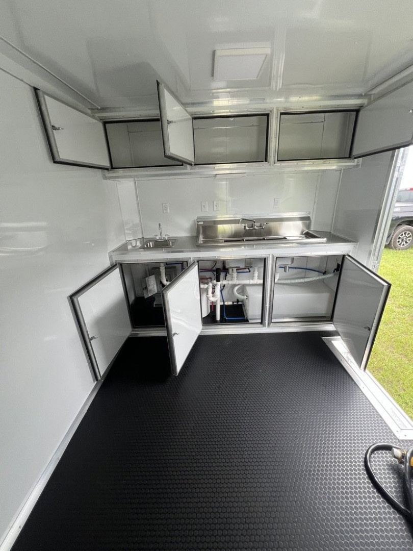 New 2026 Rock Solid Cargo 8.5x24 TA BBQ Trailer