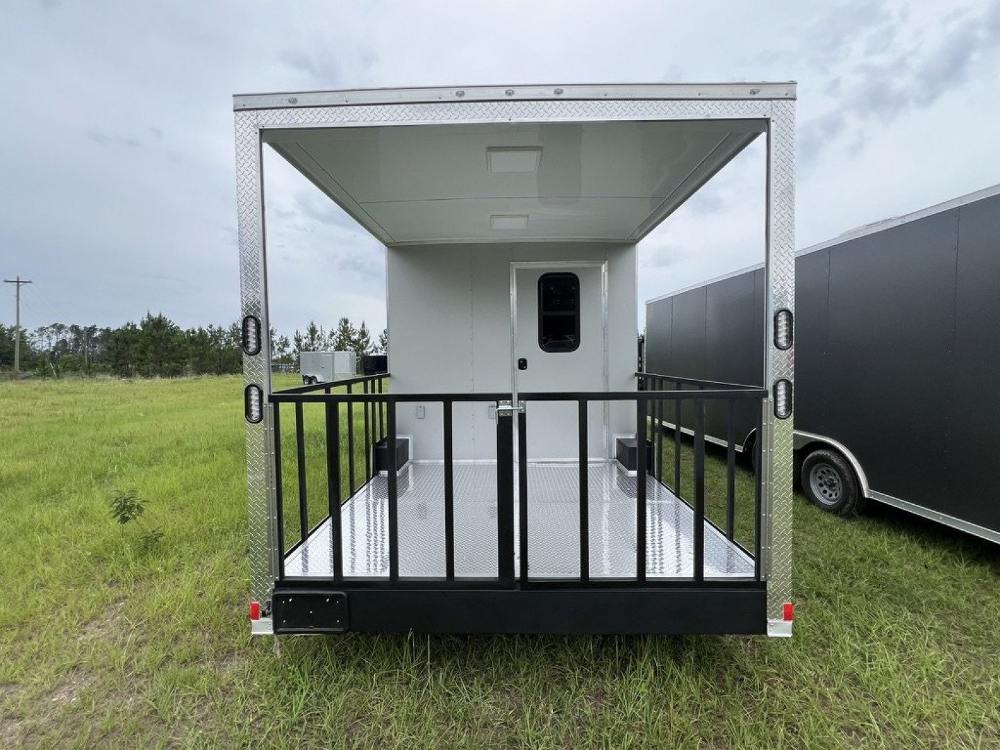 New 2026 Rock Solid Cargo 8.5x24 TA BBQ Trailer