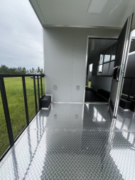 New 2026 Rock Solid Cargo 8.5x24 TA BBQ Trailer