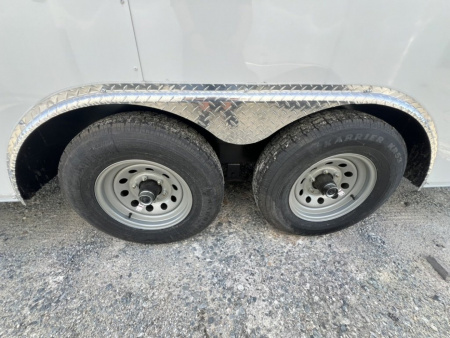 New 2026 Xtreme Cargo Trailers 8.5x16 Cargo / Enclosed Trailer White Polycore 7' Interior