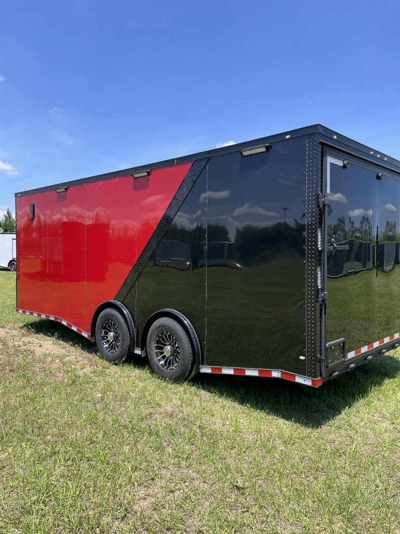 New 2026 Rock Solid Cargo 8.5x20 TA Car / Racing Trailer