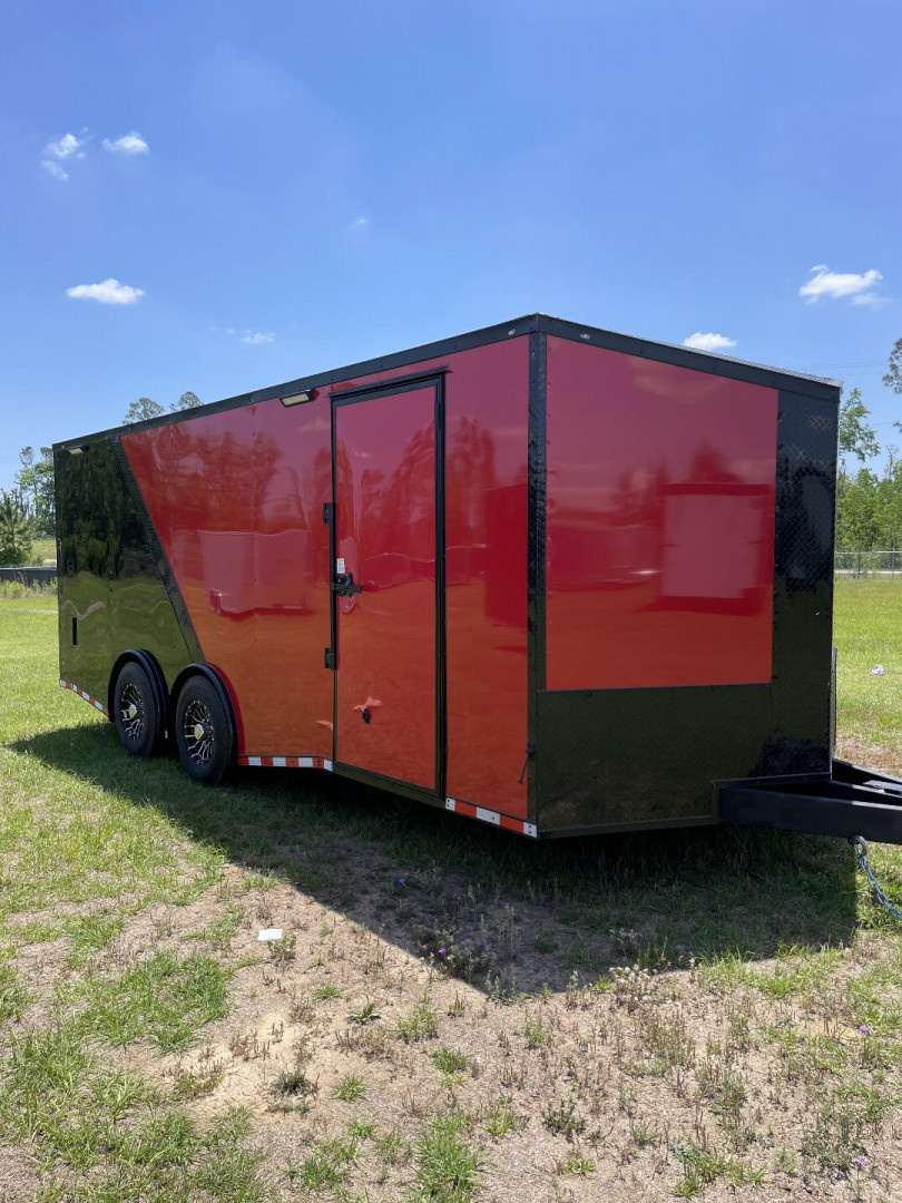 New 2026 Rock Solid Cargo 8.5x20 TA Car / Racing Trailer