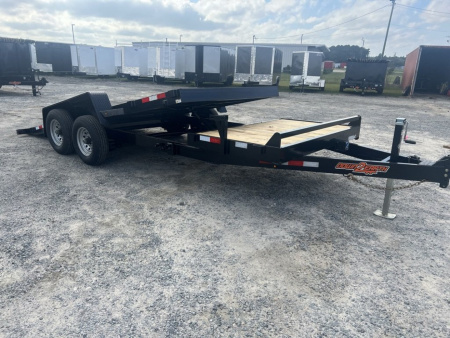 New 2026 Down 2 Earth Trailers 82"x20' Car Hauler- Gravity Tilt Split Deck