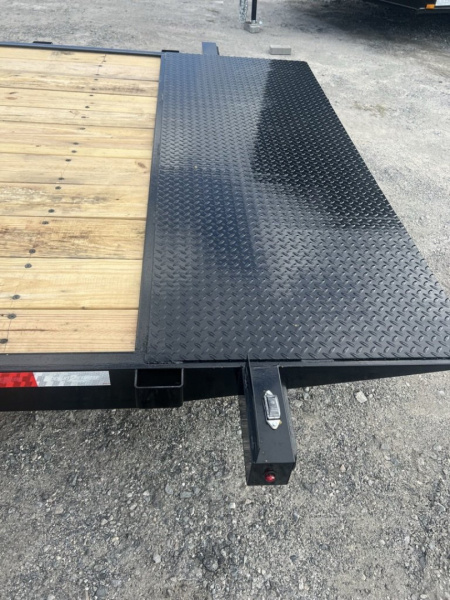 New 2026 Down 2 Earth Trailers 82"x20' Car Hauler- Gravity Tilt Split Deck