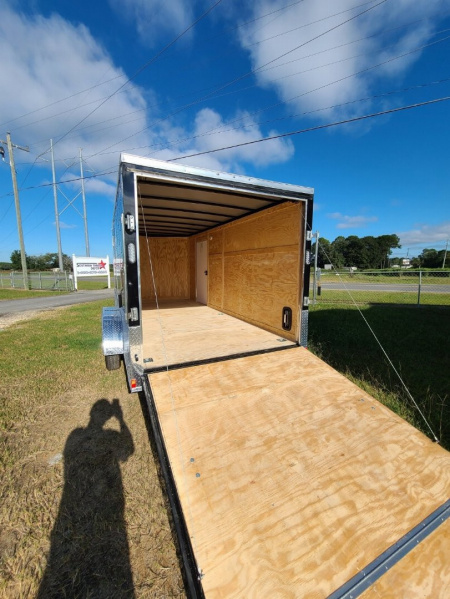 New 2026 Rock Solid Cargo 7x16 Motorcycle Trailer