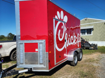 New 2025 Rock Solid Cargo 7x16ta2 Cargo / Enclosed Trailer