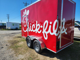 New 2025 Rock Solid Cargo 7x16ta2 Cargo / Enclosed Trailer