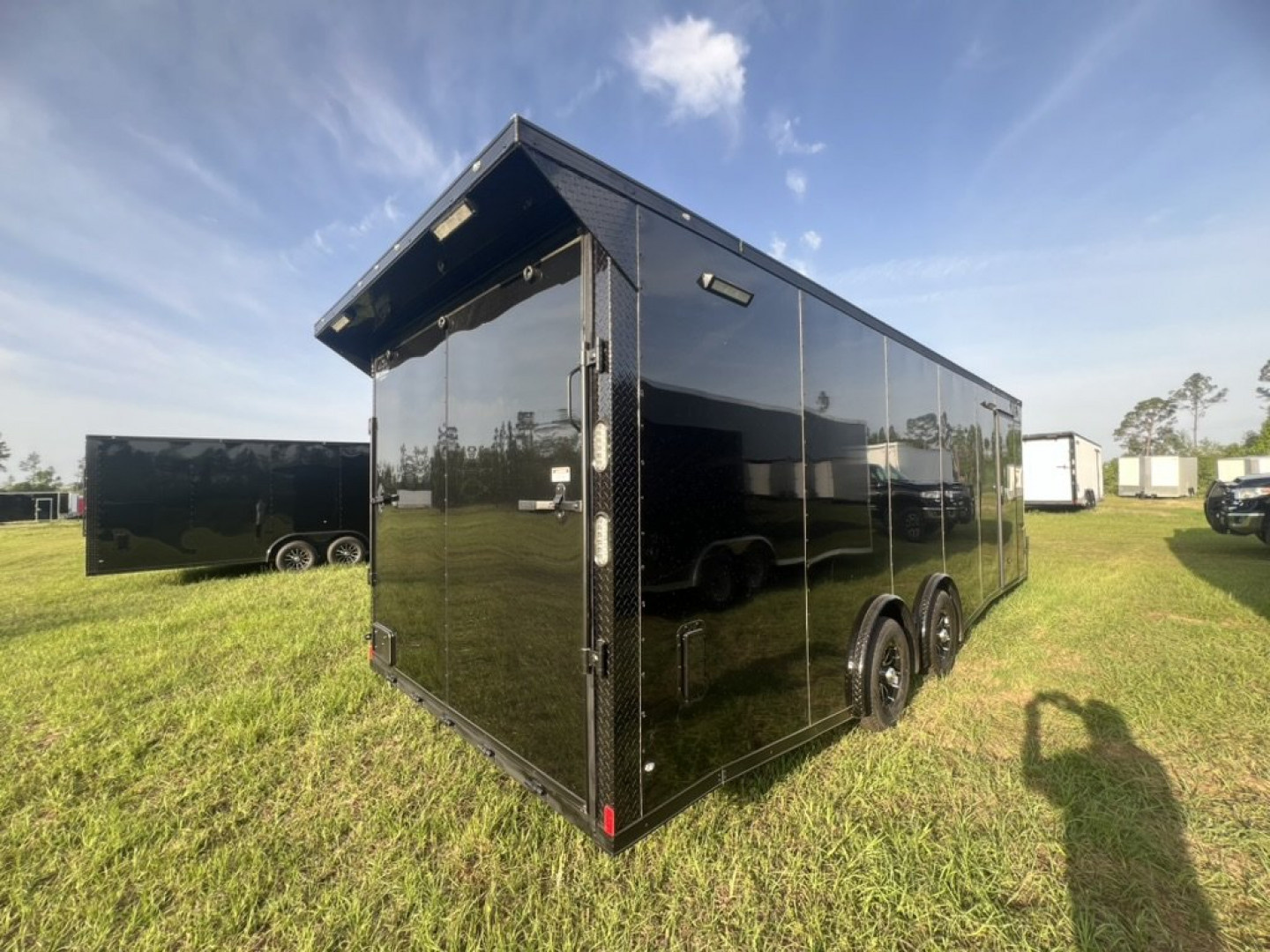 New 2026 Rock Solid Cargo 8.5x20 TA Car / Racing Trailer