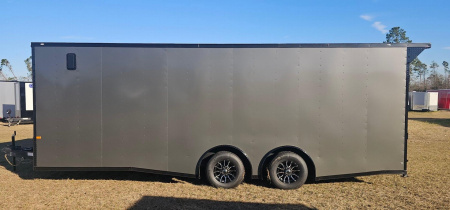 New 2026 Rock Solid Cargo 8.5x24 Motorcycle Trailer