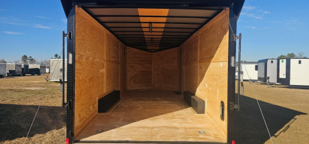 New 2026 Rock Solid Cargo 8.5x24 Motorcycle Trailer