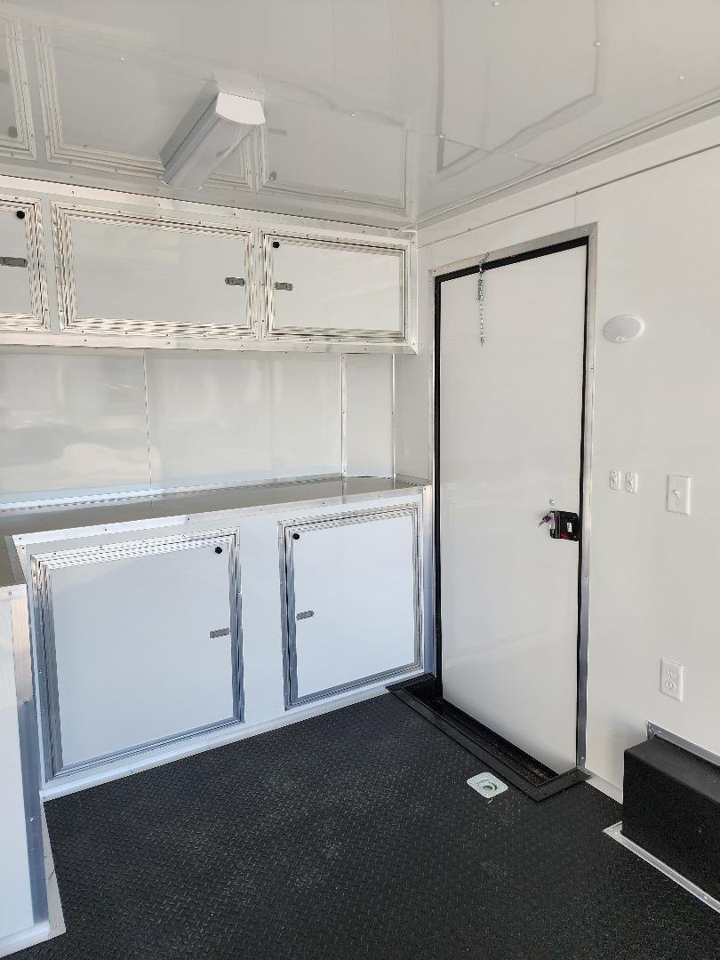 New 2026 Rock Solid Cargo 8.5x16 TA Motorcycle Trailer