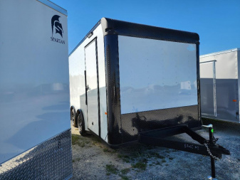 New 2026 Rock Solid Cargo 8.5x16 TA Motorcycle Trailer