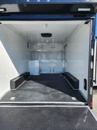 New 2026 Rock Solid Cargo 8.5x16 TA Motorcycle Trailer