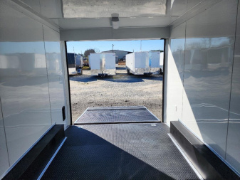 New 2026 Rock Solid Cargo 8.5x16 TA Motorcycle Trailer