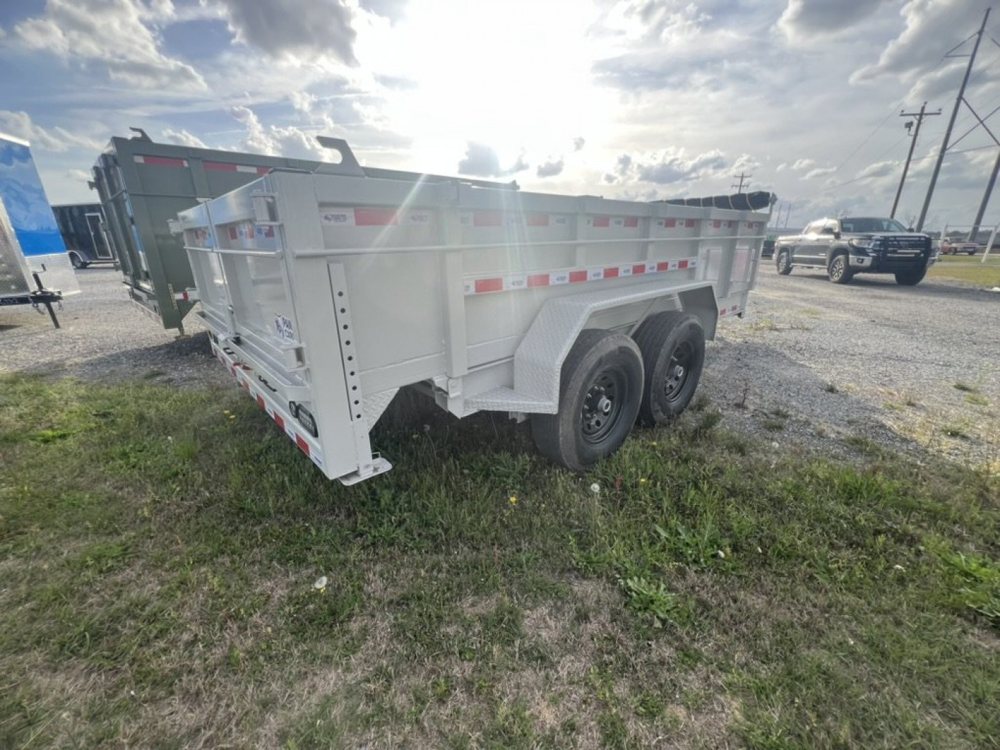 New 2026 Panther Cargo 7x14 Dump Trailer