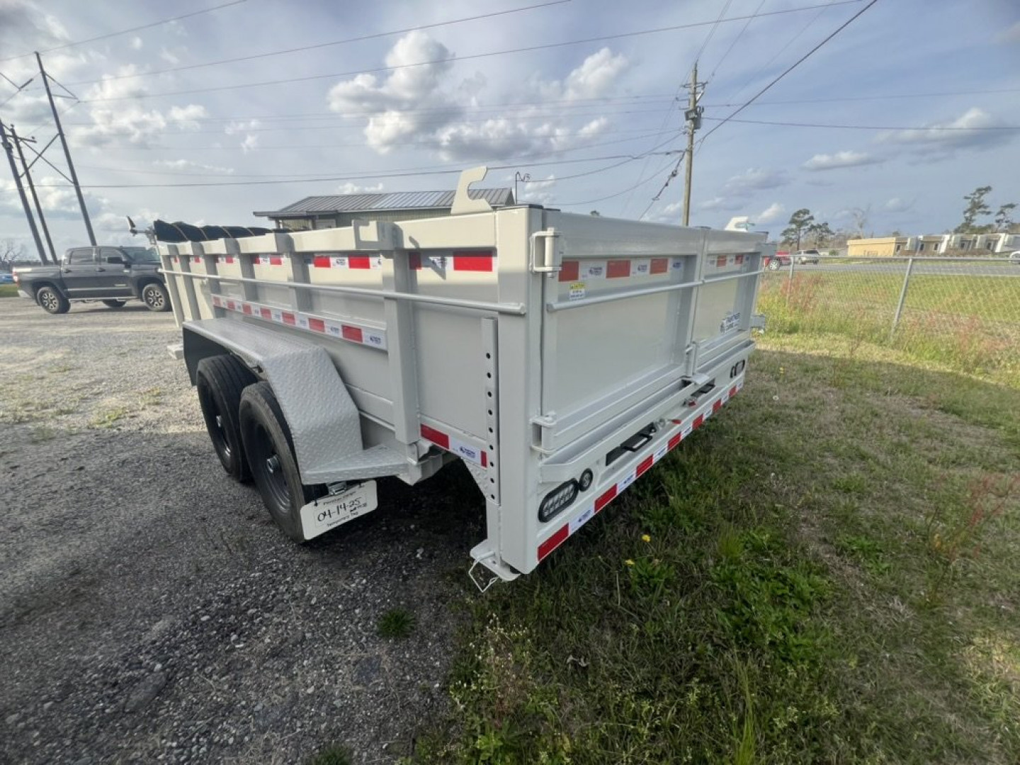 New 2026 Panther Cargo 7x14 Dump Trailer