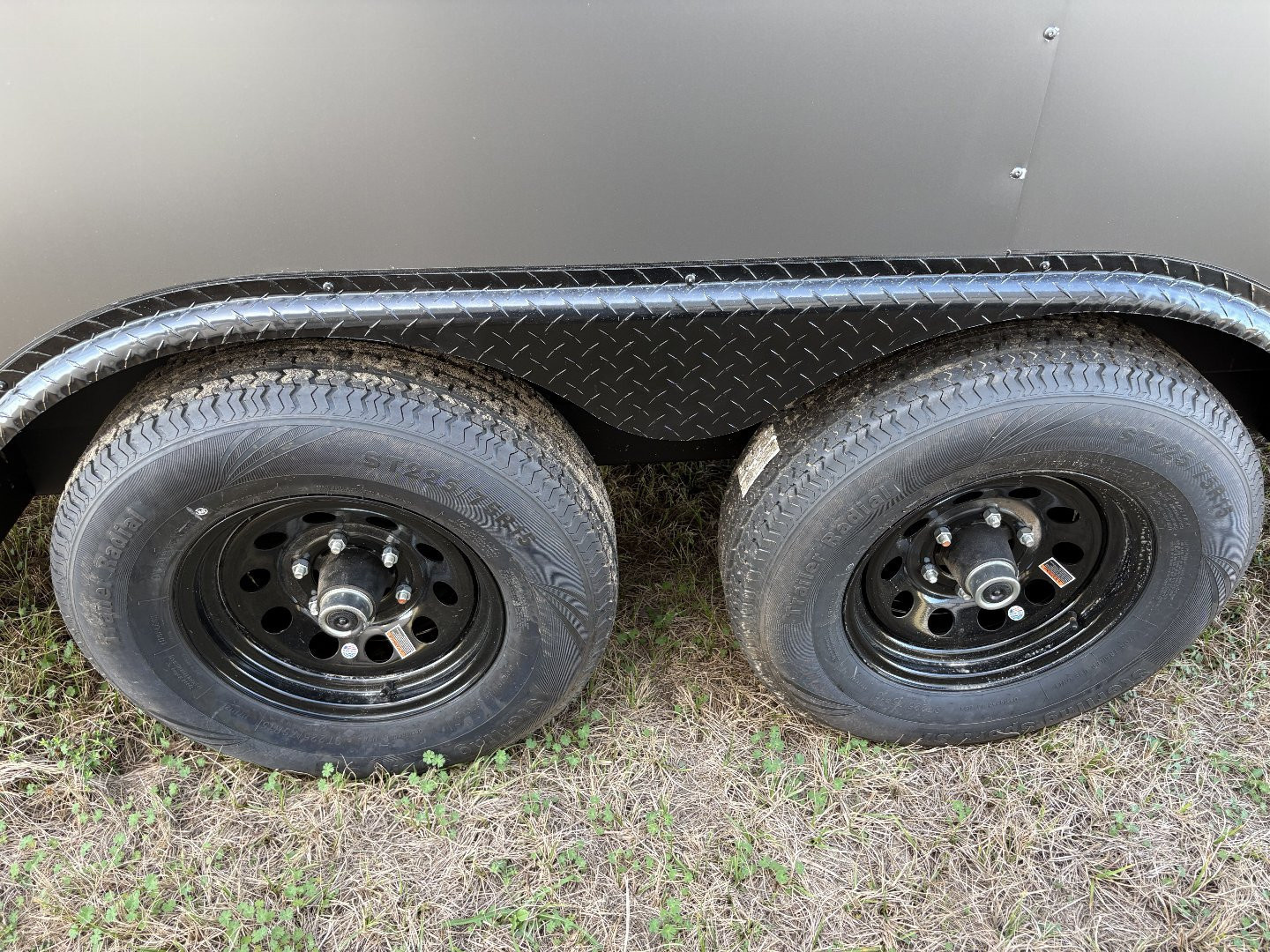 New 2026 Rock Solid Cargo 8.5x18 TA Motorcycle Trailer