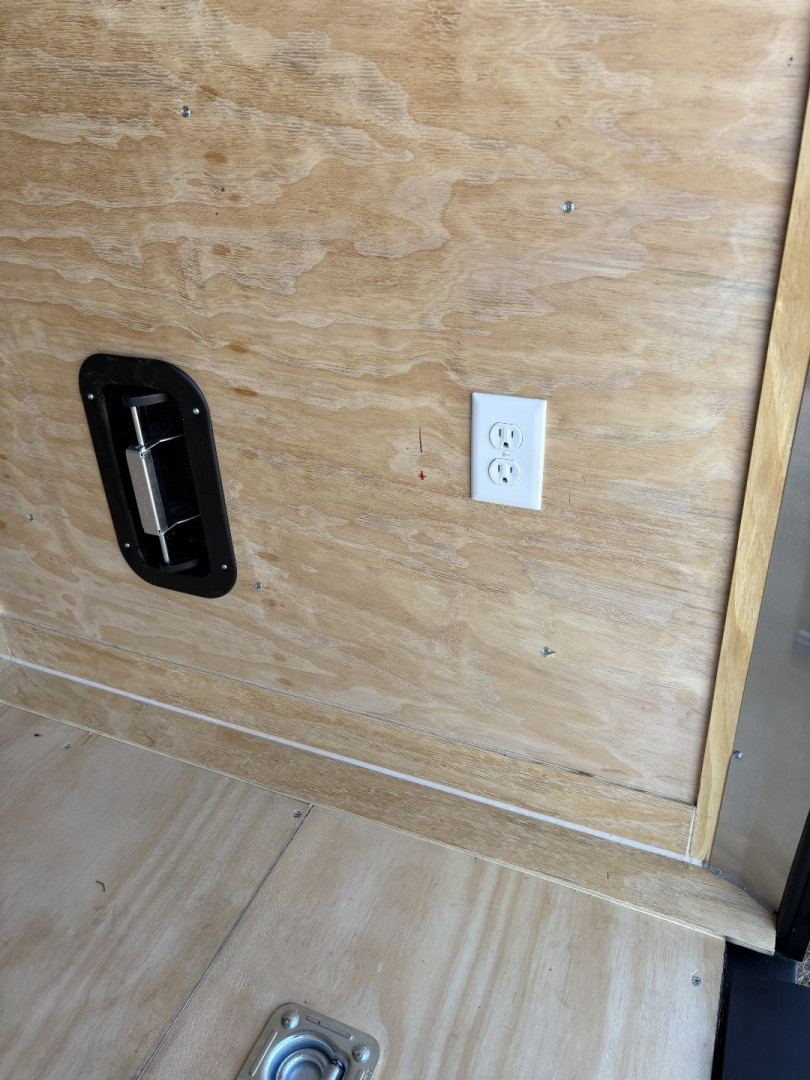 New 2026 Rock Solid Cargo 8.5x18 TA Motorcycle Trailer