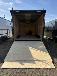 New 2026 Rock Solid Cargo 8.5x18 TA Motorcycle Trailer