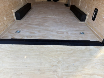 New 2026 Rock Solid Cargo 8.5x18 TA Motorcycle Trailer