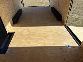 New 2026 Rock Solid Cargo 8.5x20 Motorcycle Trailer