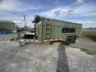 New Panther Cargo 7x16TA5 Dump Trailer