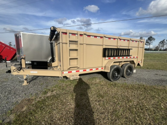 New 2026 Panther Cargo 7x16 TA-HS Dump Trailer