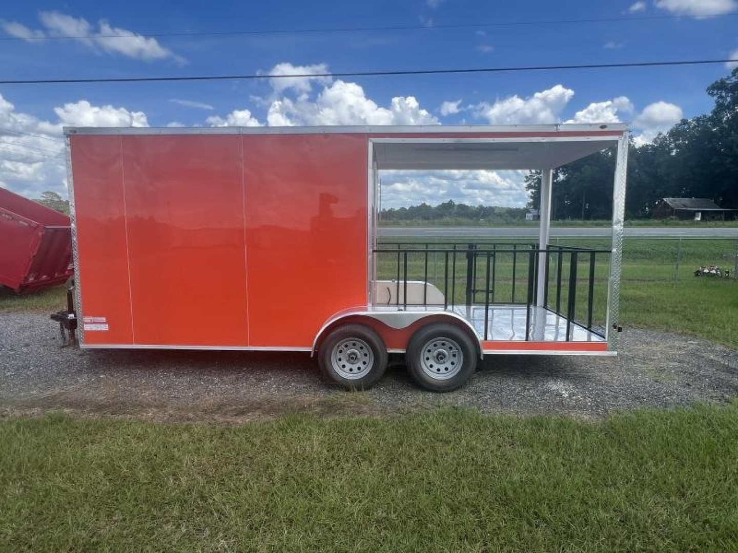 New 2026 South Georgia Cargo Trailers 7x18 TA BBQ Trailer