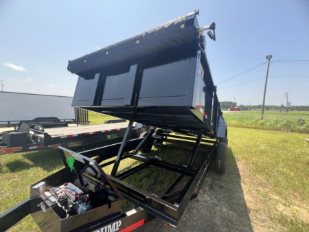 New 2026 TUFFDUMP 7x16 Dump TA-LS Dump Trailer
