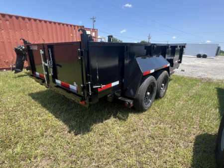 New 2026 TUFFDUMP 7x16 Dump TA-LS Dump Trailer