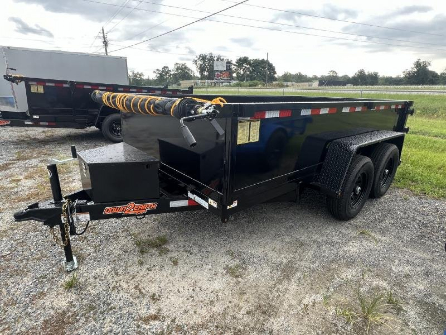 New 2026 Down 2 Earth Trailers 6x12 TA-LS Dump Trailer