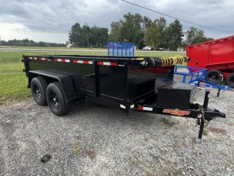 New 2026 Down 2 Earth Trailers 6x12 TA-LS Dump Trailer