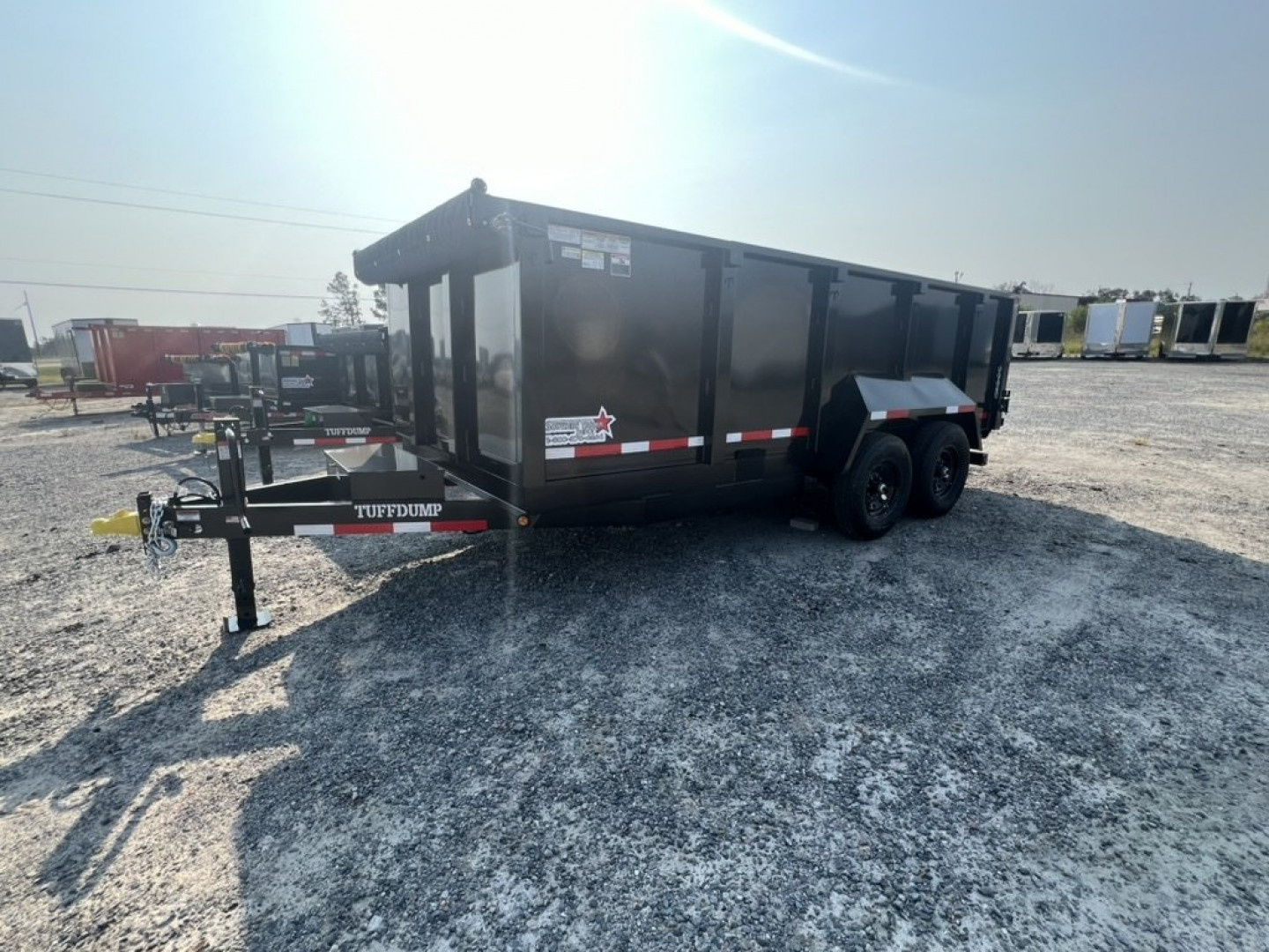 New 2026 TUFFDUMP 7x16 TA-HS Dump Trailer