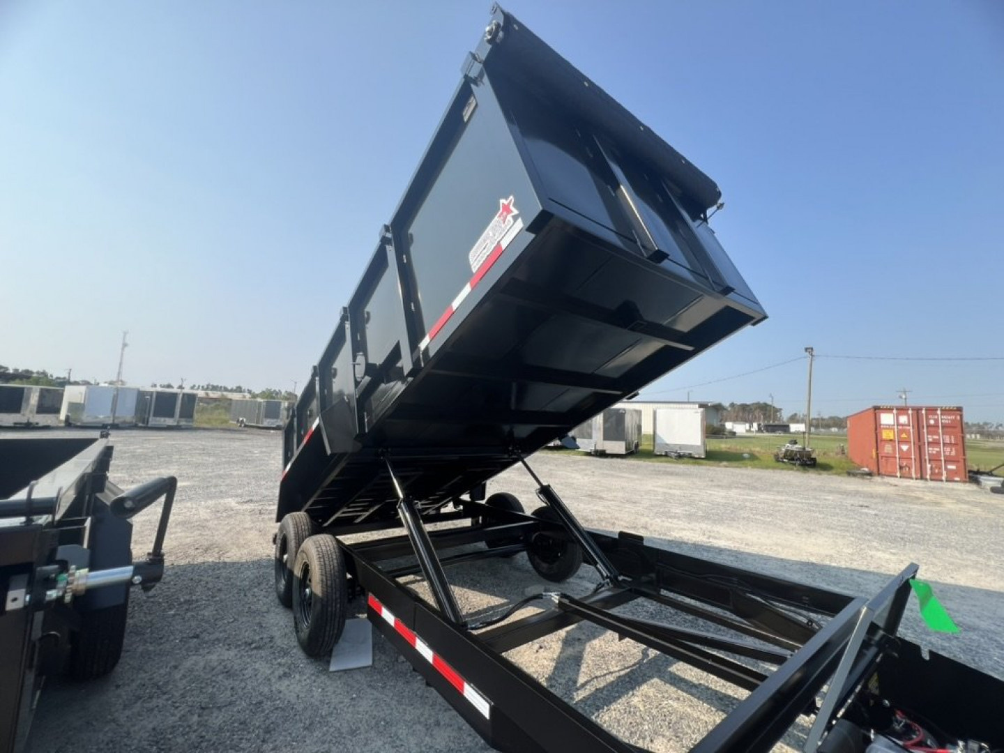 New 2026 TUFFDUMP 7x16 TA-HS Dump Trailer