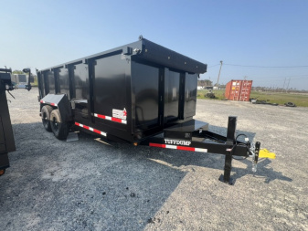 New NEW - 2025 TUFF DUMP 7x16TA High Side 14K GVWR Dump Trailer