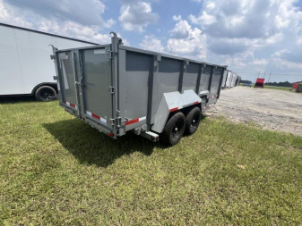 New 2026 TUFFDUMP 7x16 Dump Trailer