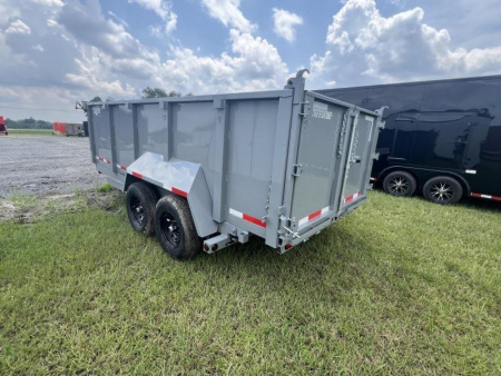 New 2026 TUFFDUMP 7x16 TA-HS Dump Trailer