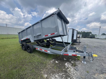 New TUFF DUMP 7x16TA High Side 14K GVWR Dump Trailer