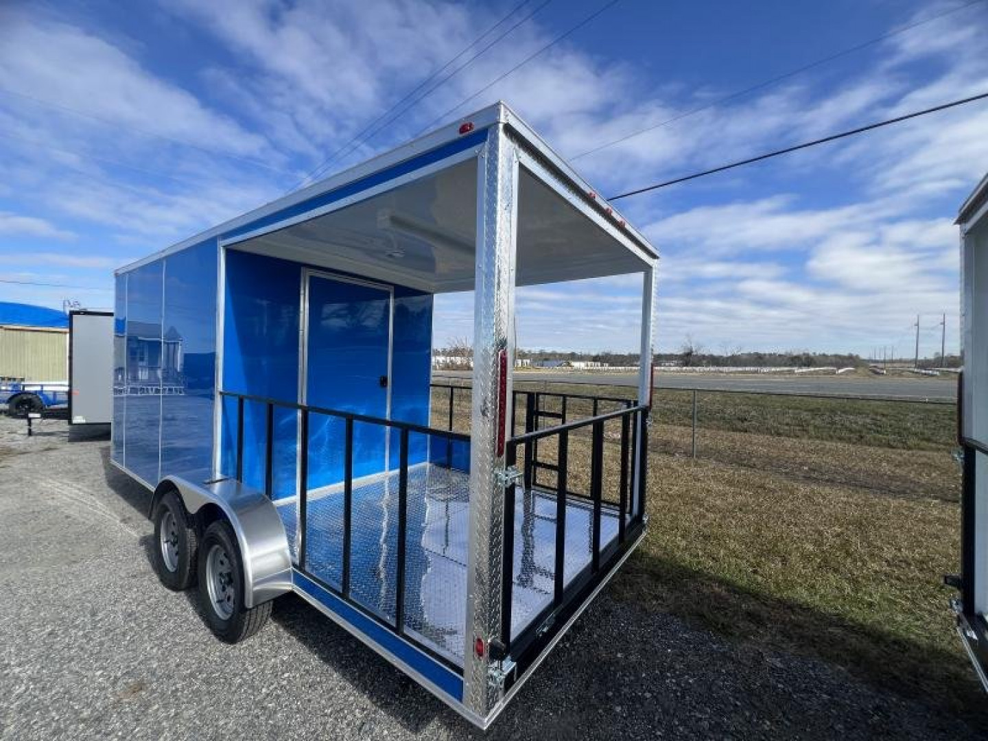 New 2026 South Georgia Cargo Trailers 7x18 TA BBQ Trailer