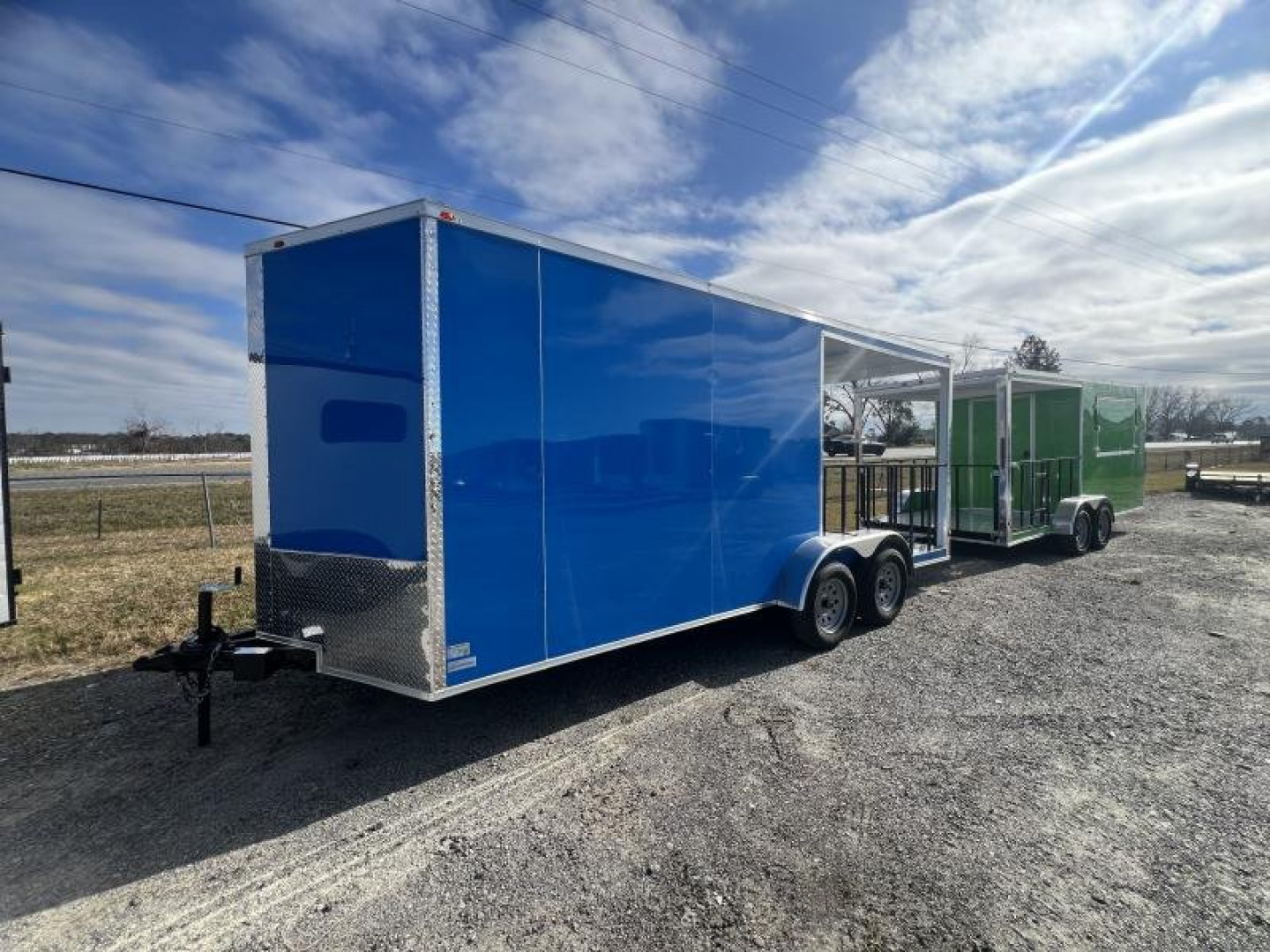 New 2026 South Georgia Cargo Trailers 7x18 TA BBQ Trailer