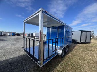 New 2026 South Georgia Cargo Trailers 7x18 TA BBQ Trailer