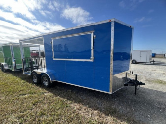 New 2026 South Georgia Cargo Trailers 7x18 TA BBQ Trailer