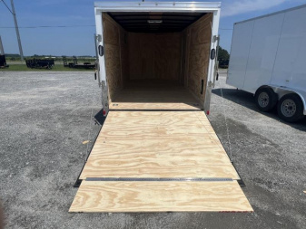 New 2026 Rock Solid Cargo 7x14 TA Motorcycle Trailer